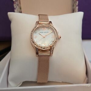 REDUCEDLaura Ashley Watch  Rose Gold
